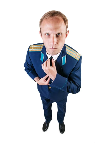 Hombre del servicio del aeropuerto — Foto de Stock