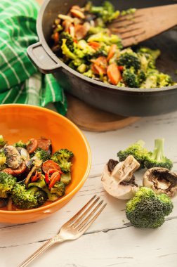 Taze prepeared brokoli