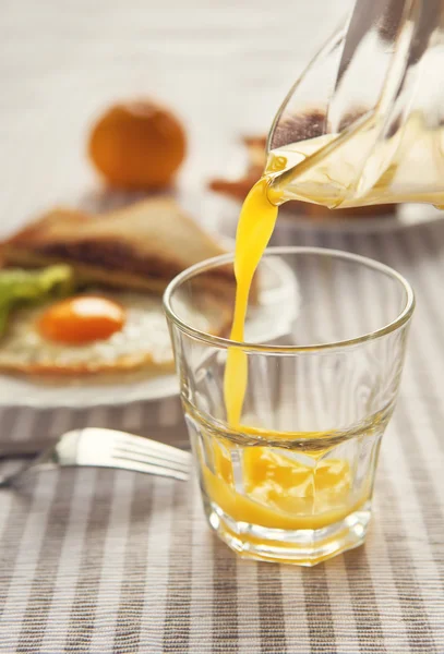 Tasty American breakfast — Stock Photo, Image