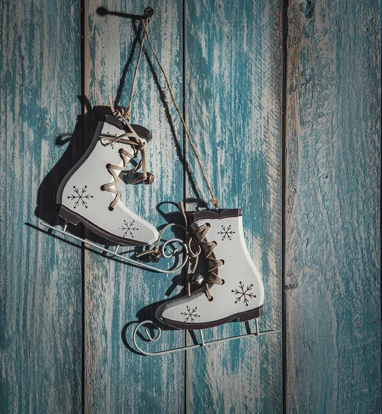 复古的溜冰鞋 — 图库照片