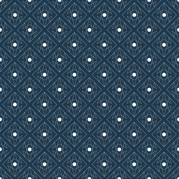 Patrón abstracto geométrico sin costura — Vector de stock