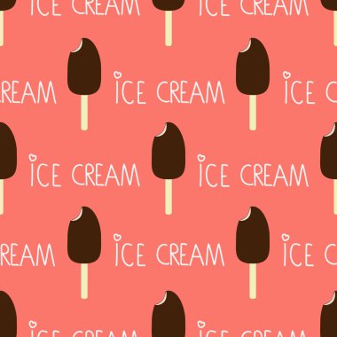 Dondurma pürüzsüz desen