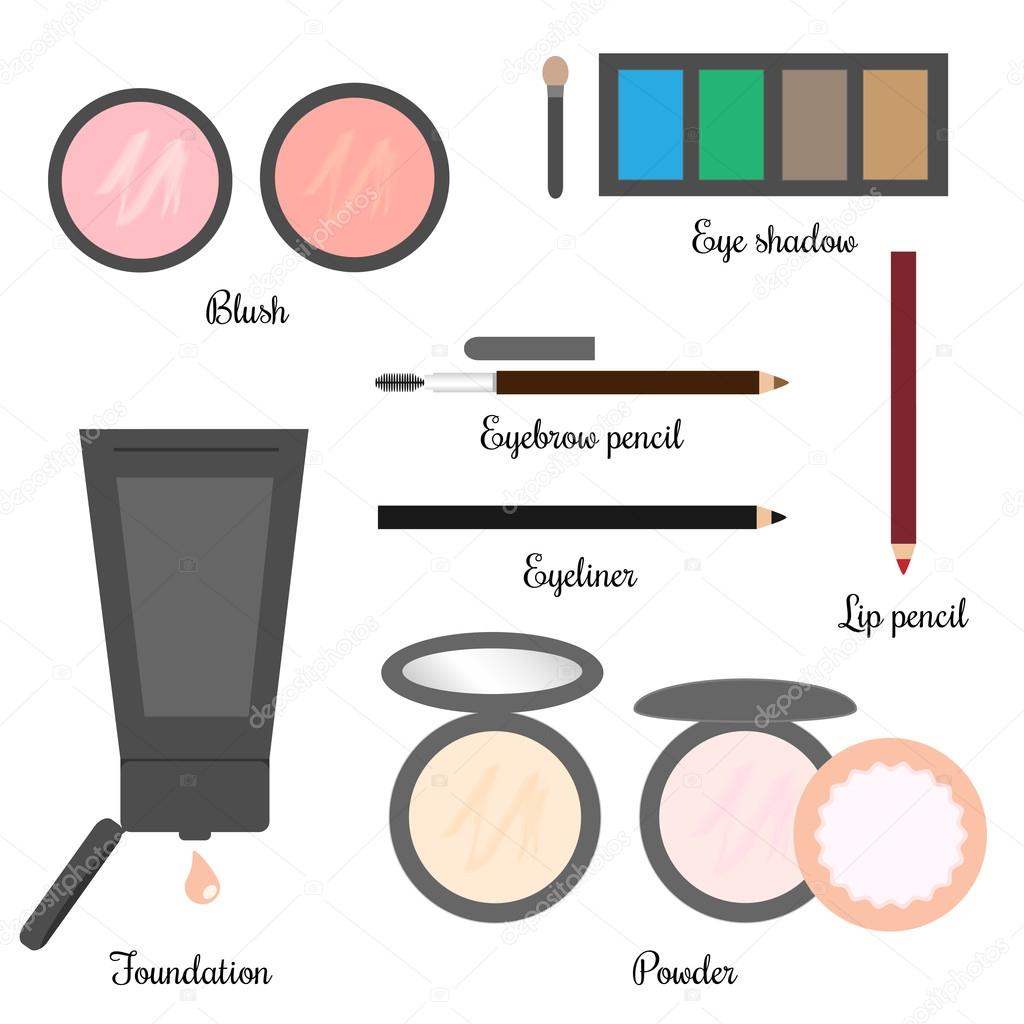 Cosmetics set for a make-up (set 2)