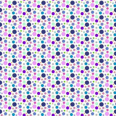 Mor noktalı ve dairesel seamless modeli