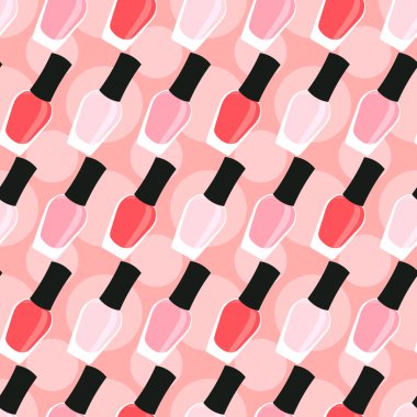 Cila veya tırnak cilası Dikişsiz desen tırnak