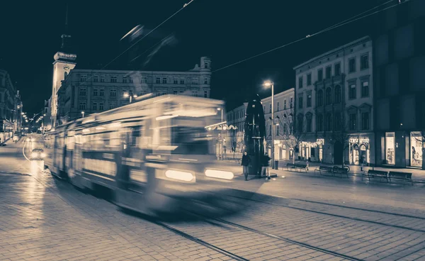 Tramvia a Brno - Repubblica Ceca — Foto Stock