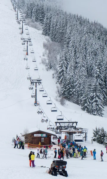 Ski resort Malino Brdo, Slovakia — Stock Photo, Image