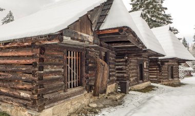 Tarihi köy Zuberec, Slovakya
