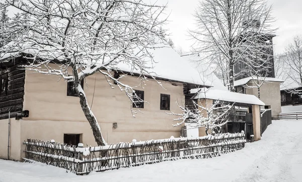 Freilichtmuseum in Zuberec, Slowakei — Stockfoto