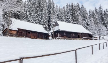 Ahşap evler Zuberec, Slovakya