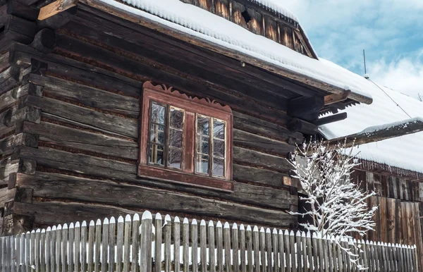 Museo all'aperto a Zuberec, Slovacchia — Foto Stock