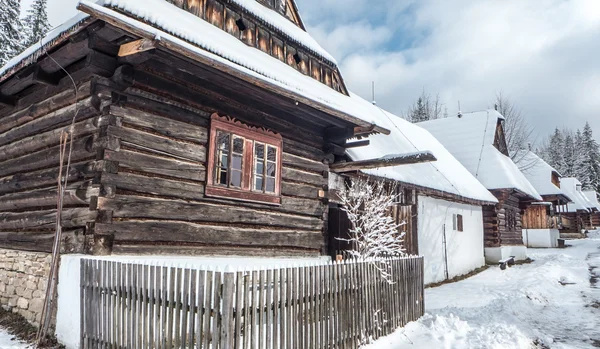 Vesnice Zuberec, Slovensko — Stock fotografie