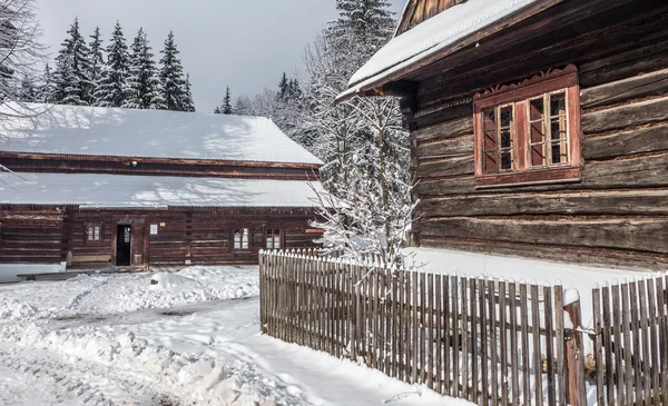 Vesnice Zuberec, Slovensko — Stock fotografie