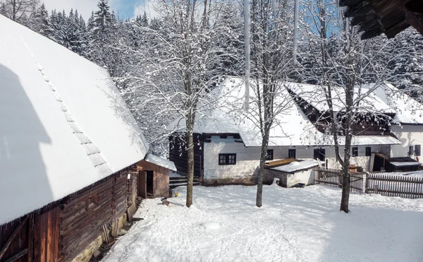 Village Zuberec, Eslováquia — Fotografia de Stock