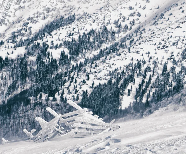 Zima w Mala Fatra — Zdjęcie stockowe