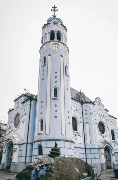 Iglesia azul en Bratislava, Eslovaquia —  Fotos de Stock