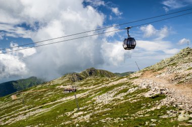Düşük Tatras mountains, Slovakya için teleferik