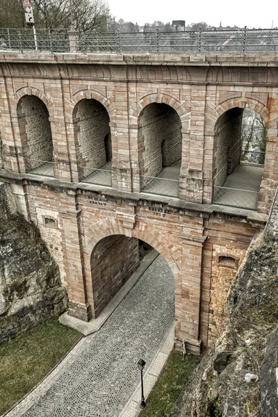 Bock Casemates City Luxembourg — Stock Photo, Image