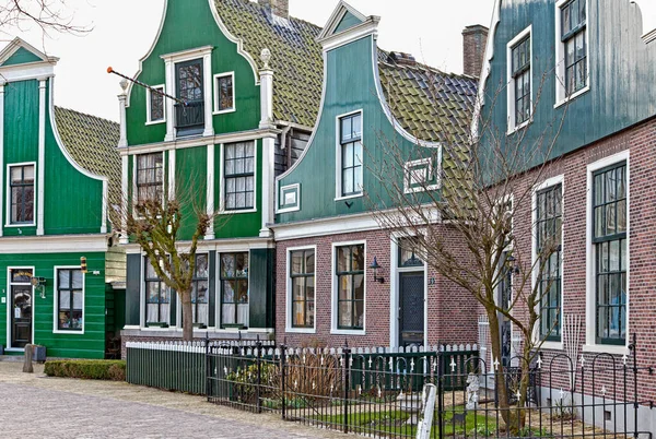 Zaandam Niederlande März 2013 Gewächshäuser Museum Zaanse Schans — Stockfoto