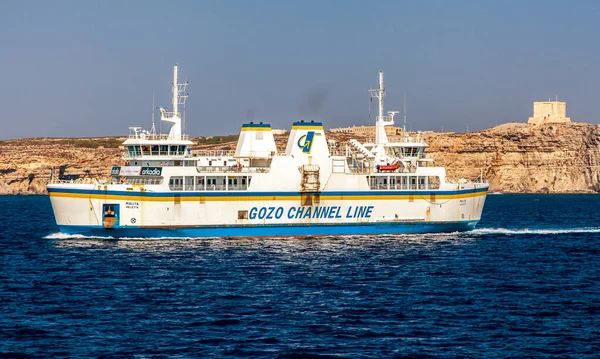 Gozo Malta July 2015 Ferry Island Gozo Malta — Stock Photo, Image