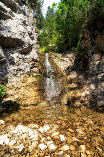 Водоспад Kvacianska Долині Словаччина — стокове фото