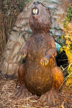 Tarih öncesi hayvan gerçekçi bir model