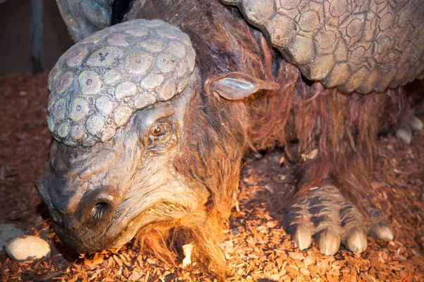 Modelo realista de animal prehistórico — Foto de Stock