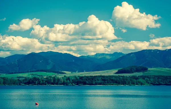 Wasserbecken Liptovska mara, Slowakei — Stockfoto