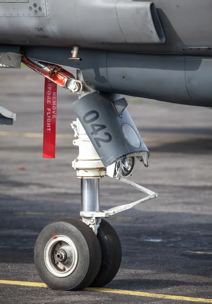 Detalle del avión en el airshow — Foto de Stock