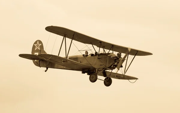 Historical soviet airplane — Stock Photo, Image