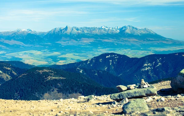 Hautes montagnes Tatras, Slovaquie — Photo