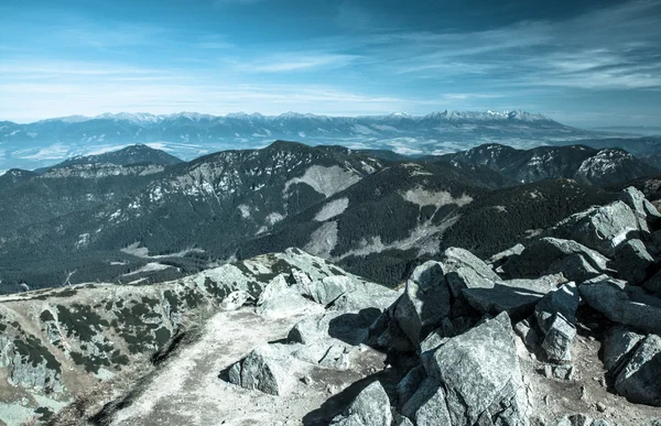 斯洛伐克塔特拉山高山 — 图库照片