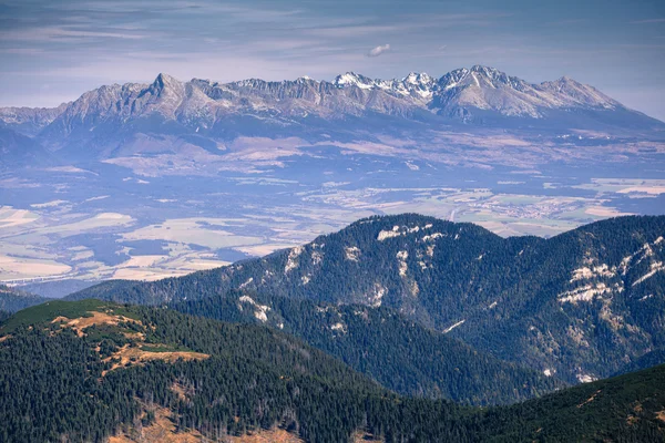 Höga Tatrabergen, Slovakien — Stockfoto