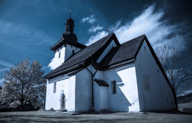 Templar kilise Köyü Martincek, Slovakya
