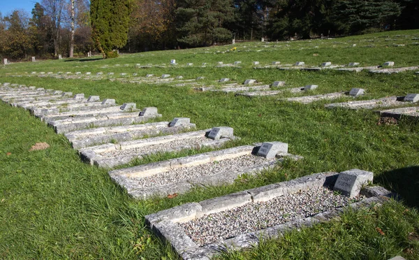 Askeri mezarlığı, Slovakya — Stok fotoğraf
