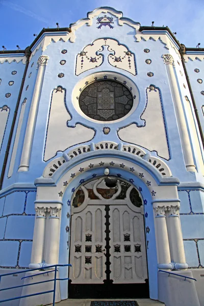 Iglesia azul en Bratislava —  Fotos de Stock