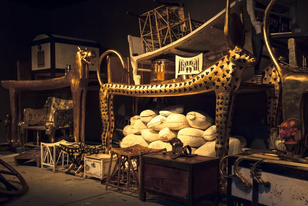 Гробница Тутанхамона — стоковое фото