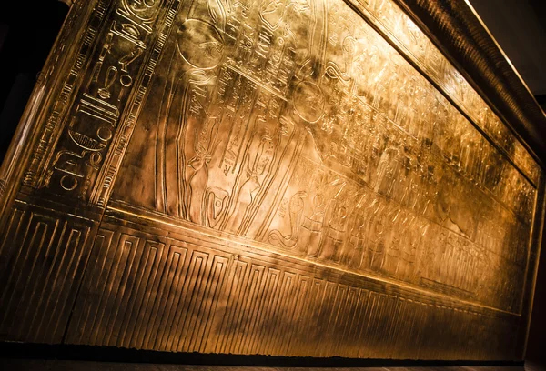 Sarcófago de Tutankamón — Foto de Stock