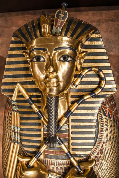 Саркофаг Тутанхамона — стокове фото