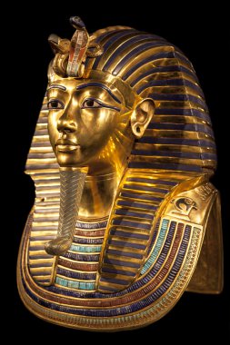 Tutankhamun's mask clipart