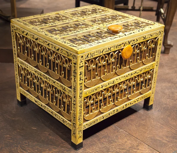 Cercueil du thombe de Toutankhamon — Photo