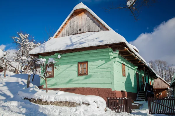 Historical village Vlkolinec, Slovakia — Stock Photo, Image