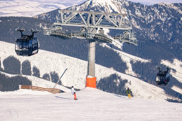 Cableway at Slovakia — Stock Photo, Image