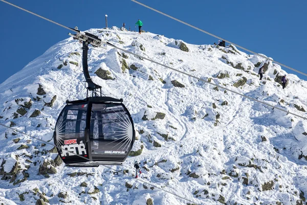 Teleférico en Low Tatras, Eslovaquia —  Fotos de Stock