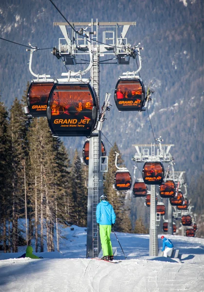 Seilbahn — Stockfoto