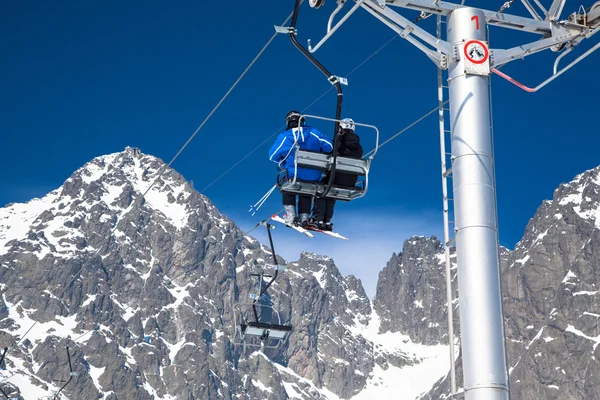 Skigebied Tatranska Lomnica, Slowakije — Stockfoto