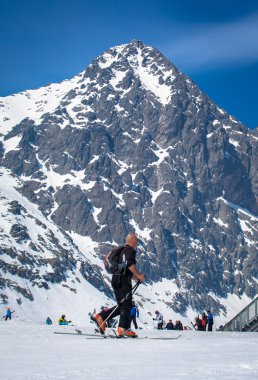 Skialp, yüksek Tatras, Slovakya