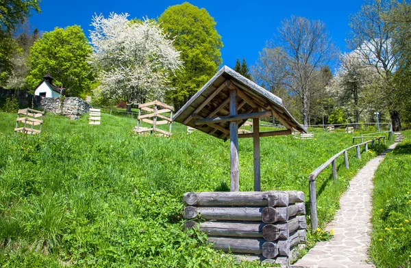 Village Kaliste, Slovakia — Stock Photo, Image