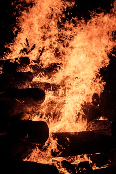 Kampvuur — Stockfoto