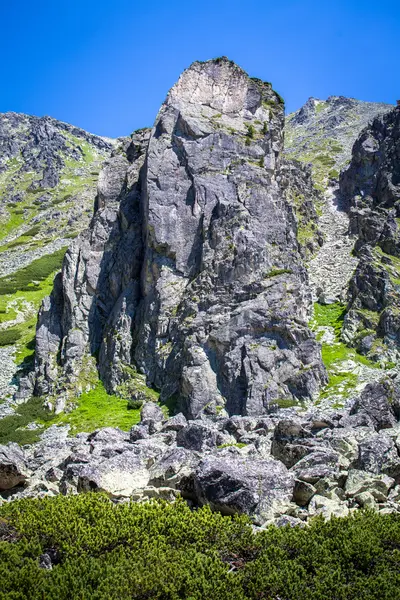 Hill w Wysokich Tatrach na Słowacji — Zdjęcie stockowe